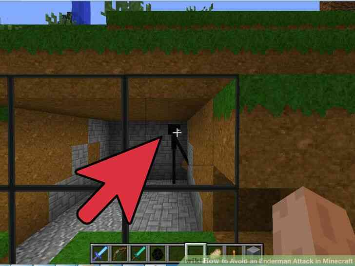 Image intitulée Éviter un Enderman Attaque dans Minecraft Étape 2